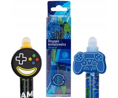 Ištrinamas automatinis rašiklis su gumine rankena 0,5 mm Astrapen Oops! Gamer