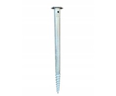 Įsukamas sraigtinis polis M 68x750x2mm M12 HDG