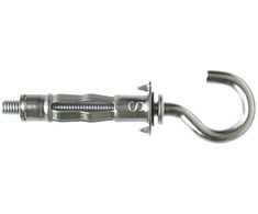 Įvaras gipso kartono plokštėms su kilpa M4x38 Ø8mm (MOLLY) (12 vnt)