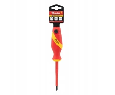 Izoliuotas kryžminis atsuktuvas PH2 100 mm 1 kV „DIY-PH122100-V“