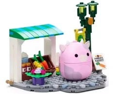 Jazwares Squishmallows BLDR Patty's Farmers Market statybinių blokelių rinkinys