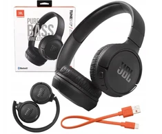 JBL TUNE 510BT BELAIDĖS AUSINĖS BLUETOOTH PURE BAS ANT EAR Juodas