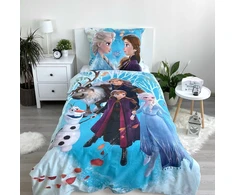 Jerry Fabrics PATALYNĖ Frozen 140x200 FROZEN ANNA ELSA OLAF FROZEN vaikiška medvilnė