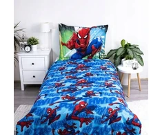 Jerry Fabrics SPIDERMAN vaikiška medvilninė patalynė 140x200 cm SPIDER-MAN MARVEL