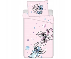Jerry Fabrics VAIKŲ PATALYS 140X200 LILO IR SIŪSTIS JAUNIMO MEDVILNĖ 70X90