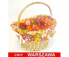 JET Dekoratyvinis įdėklas į dviračio krepšį 36x26x22 cm, gėlėtas