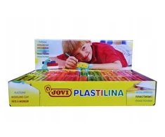 Jovi Plastelino rinkinys 30 vnt. po 50g - 6 fluorescencinės spalvos