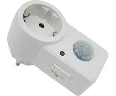 Judesių jutiklis 1200W/120°/2-9mm/IP44 baltas