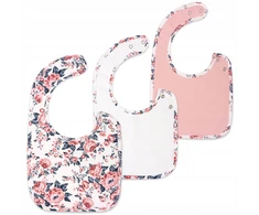 JUKKI COTTON BIB MULTI-PACK COTTON BIB 3 vnt.