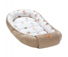 JUKKI LARGE COCOON XXL ĮVYNĖLIS KŪDIKIUI 65x120CM MEDVILNINĖS VELVETAS