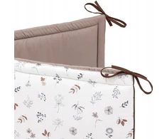 JUKKI OCHRANIACZ NA SZCZEBELKI DO ŁÓŻECZKA 210x30 DWUSTRONNY BAWEŁNA