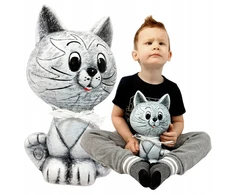 Juliette CAT Piggy bank, įlaužiamas, didelis ir erdvus, NE ATIDARYMAS, XXL taupyklė