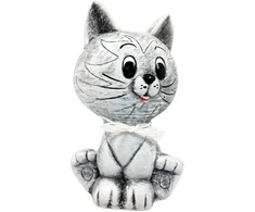 Juliette CAT Piggy bank, įlaužiamas, didelis ir erdvus, NE ATIDARYMAS, XXL taupyklė