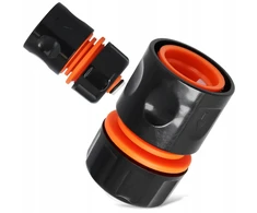 Juodas LINE 3/4" POWER JET greito prijungimo jungtis su ECO-PWB2165 ribotuvu