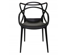 Juodas Stylish Furnitex kėdė Masters Cafe SVETAINEI