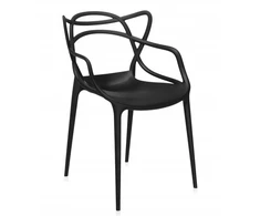 Juodas Stylish Furnitex kėdė Masters Cafe SVETAINEI