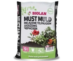 Juodžemis kambariniams augalams Biolan 5L