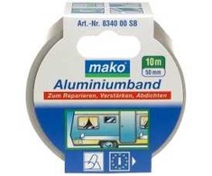 Mako Aliuminio juostelė PREMIUM 834000SB, 50 mm x 10 m