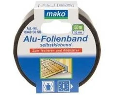 Mako Aliuminė juostelė KOMFORT 834050SB, 50 mm x 50 m