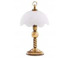 JUPITER klasyczna lampa biurkowa patynowana 0006