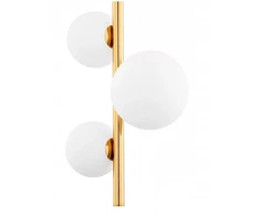 Pakabinamas šviestuvas Jupiter Lampa sufitowa wisząca auksinė, kule do salonu sypialni przedpokoju - TAIDA 4