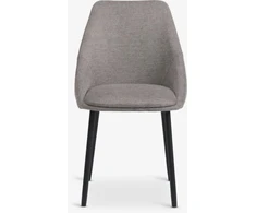 Jysk Minkšta smėlio kėdė juodomis kojomis, 85 cm