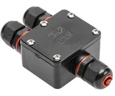 Kabelio sujungimas IP68, 3 krypčių
