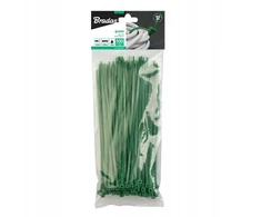 Kabelių spaustuko juosta 3,6x200 mm ŽALIA TS1136200G