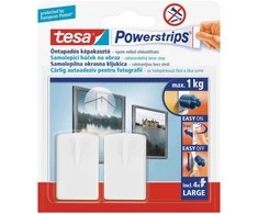 Kabliukai Tesa PowerStrips Deco, 5 vnt.