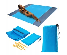 Kadax BEACH MAT PICNIC POCKET PAPLŪDŽIO ANTKLĖ 200x210 ATSPIRUS VANDENIUI + silkė