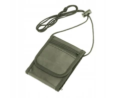 Kaklo pasų etui Mil-Tec, Olive