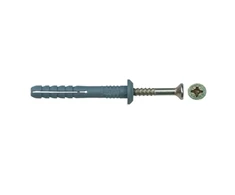 Kalami kaisčiai su kalnierium, polipropilenas SMK 6x40mm, 10vnt.