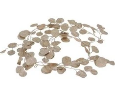 Kalėdinė girlianda GOLD LEAVES, 1.8 m