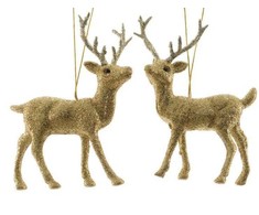 Nežinomas Christmas Tree toy Decoris Deer. bronze. plastikas/metal