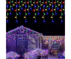 kalėdinių lempučių girlianda 100 LED ĮVAIRIŲ SPALVŲ