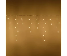 kalėdinių lempučių girlianda ŠILTAI BALTOS 500 LED