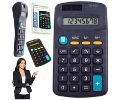 Kalkulator Szkolny Biurowy Penword TS-402 Mały 8 Pozycji