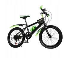 Kalnų dviratis MTB 20" 7 pavarų vaikams 1,3-1,5 m aukščio