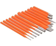 Faster Tools Kaltų ir dornių komplektas CrV 12 vnt.