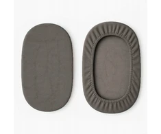 Kam Pol Paklode su guma 100% medvilnė Jersey 80x40 cm tamsiai pilka