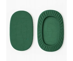 Kam Pol Paklode su guma 100% medvilnės jersey 80x40cm, buteliuko žalumo