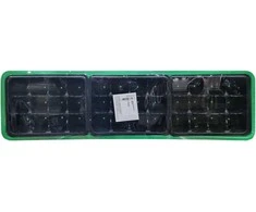 Kambarinis šiltnamis 36 daigų 55.5x15.5x12cm plastikinės