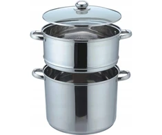 Kamberg Couscous puodas Couscoussier 8L nerūdijančio plieno 0008071