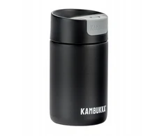 Kambukka Olympus 300ml: Termoizoliacinis puodelis, juodas plienas