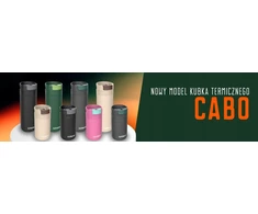 Kambukka termopuodelis Cabo 300ml Smėlio spalvos sandarus termosinis puodelis dėžutėje