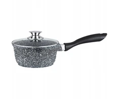 Kamille TRADICINIS BALNĖLIS SU DANGIU 1,35L GRANITAS 16cm DUJŲ INDUKCIJA