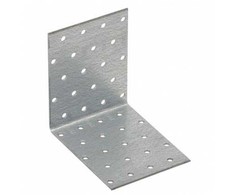 DMX Kampas KM12 100x100x80x2mm platus kampinis tvirtinimo