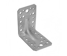 DMX Kampinė jungtis KP1 90x90x65mm 2.5mm sutvirtinta plati
