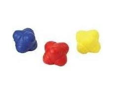 Kamuoliukas reakcijai treniruoti Tramblay D7cm/20g geltonas
