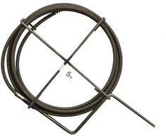 Kanalizacijos valymo trosas, 3 m